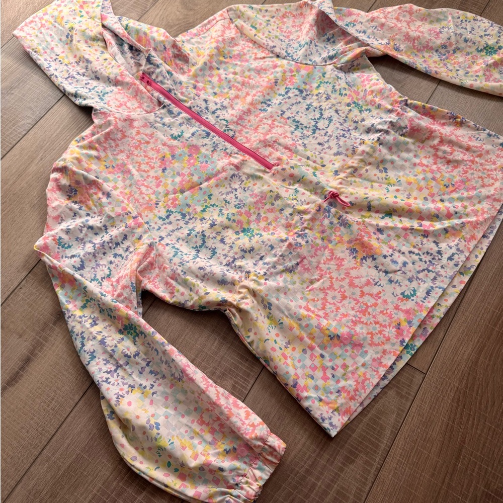 Fabletics Floral Multicolor Pullover Lightweight … - image 6